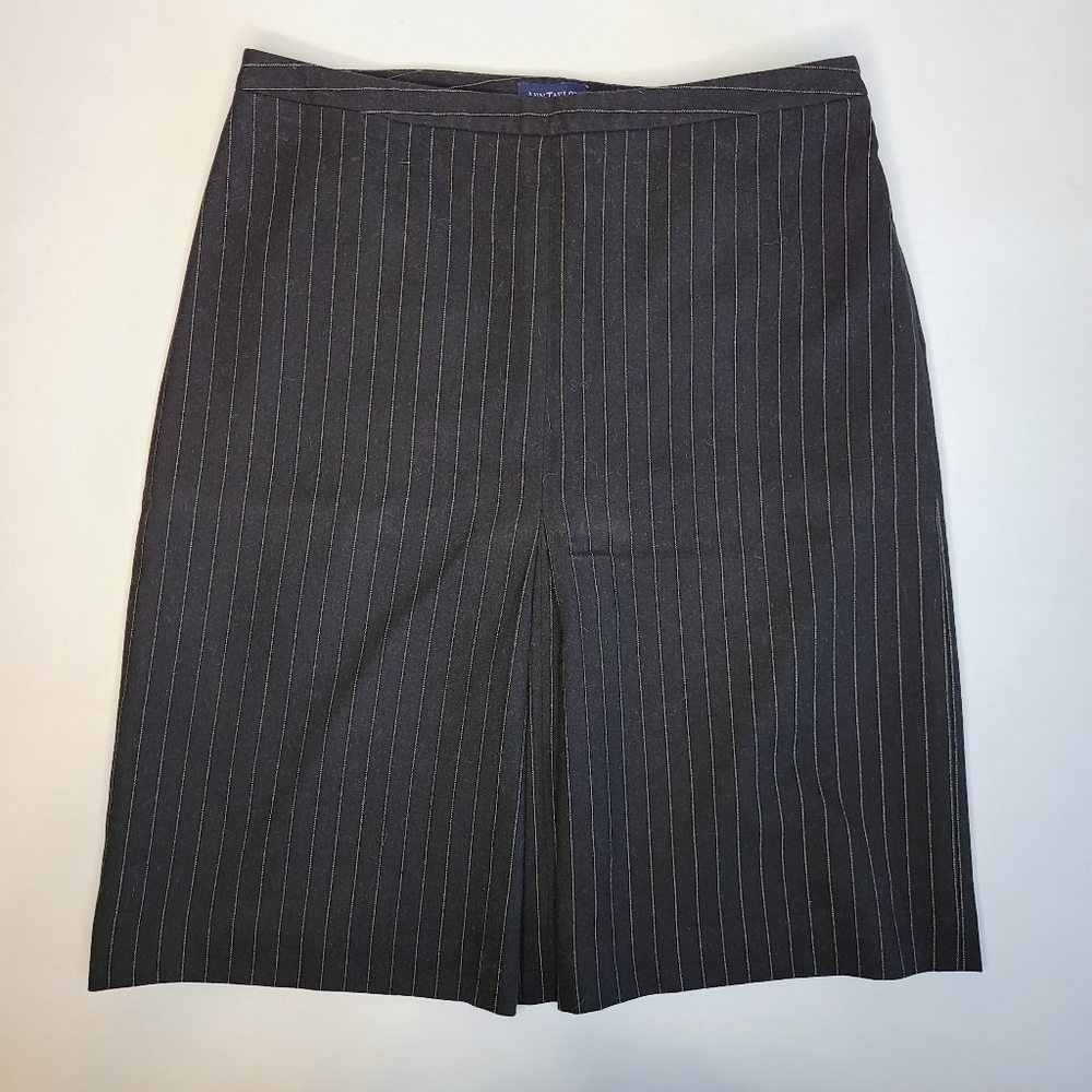 Ann Taylor Pin-Stripe Skirt